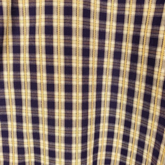 Men's Checked Harry Rosen Button Down - Picture 3 of 4